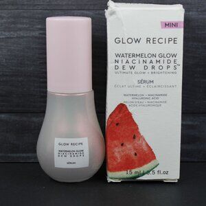 Glow Recipe Watermelon Glow Niacinamide Dew Drops Mini Serum 15ml NEW in BOX $20